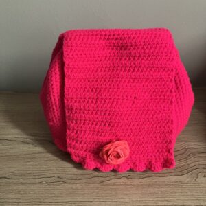 Crochet Rose Backpack