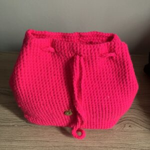 Crochet Rose Backpack - Image 2