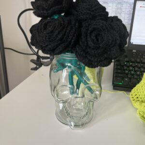 Crochet Roses (Sold Individually) - Image 2