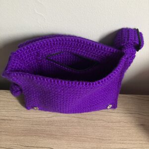 Electric Crochet Satchel