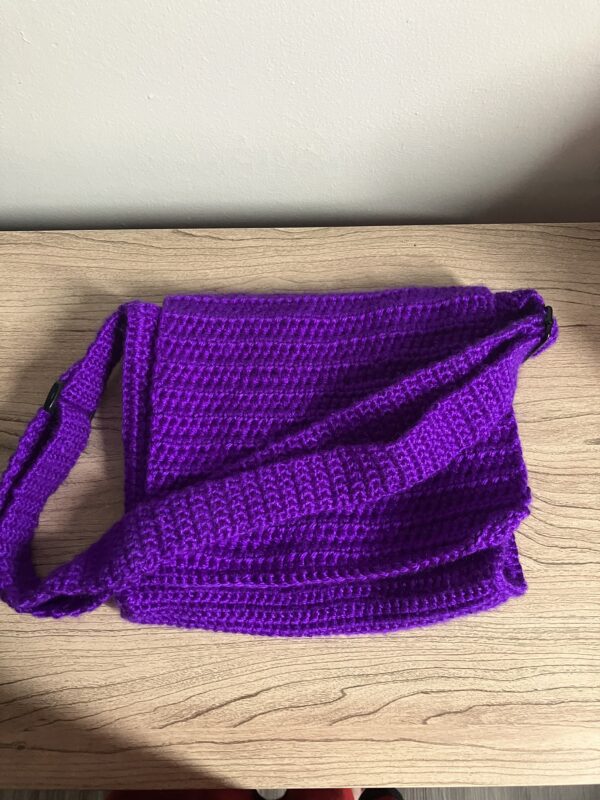 Electric Crochet Satchel
