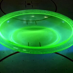 Uranium Glass Dish