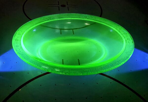 Uranium Glass Dish